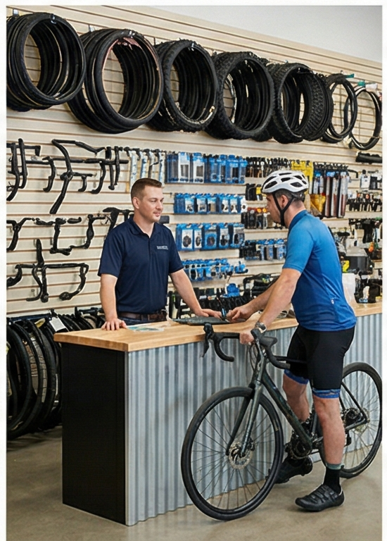 Comércio de Peças para Bicicletas