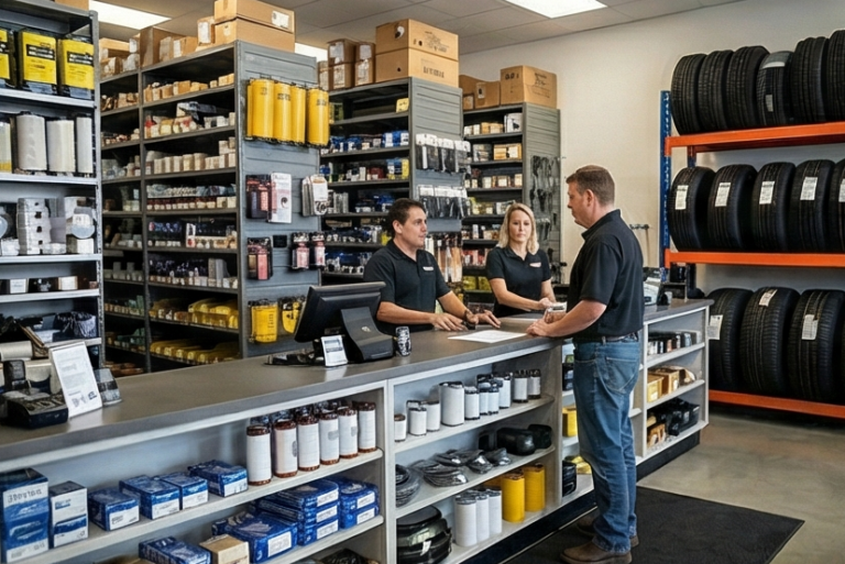 Comércio de Peças para Caminhões