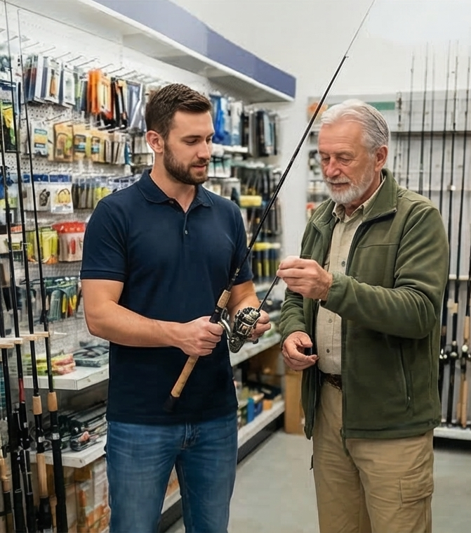 Loja de Artigos de Pesca