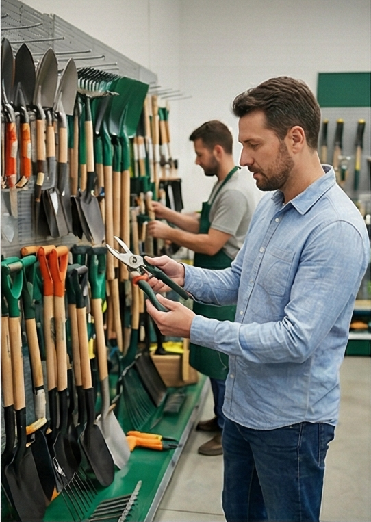 Loja de Ferramentas de Jardinagem