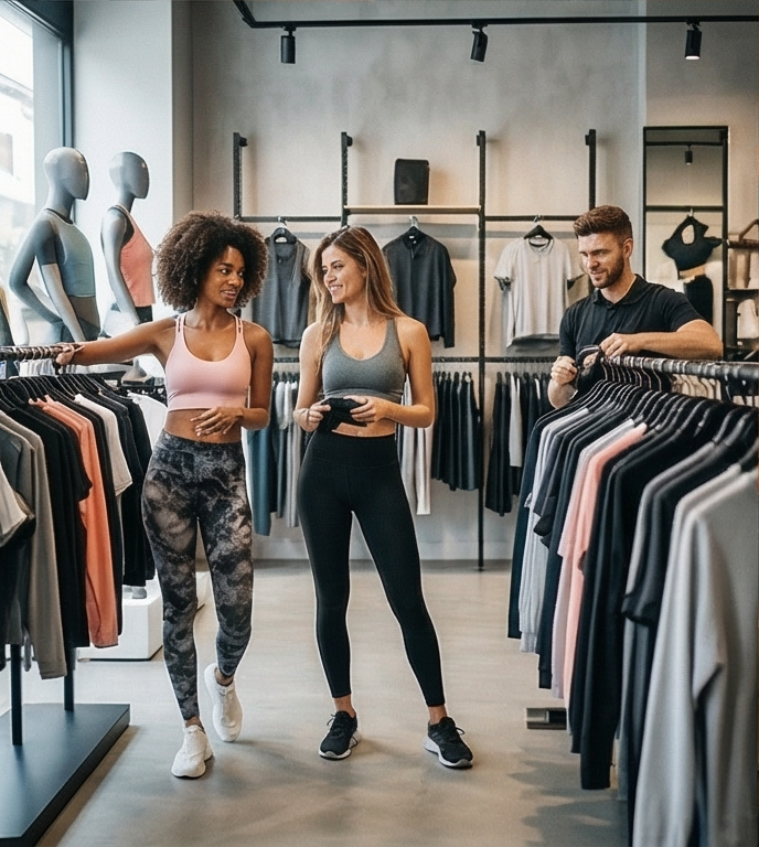 Loja de Moda Esportiva