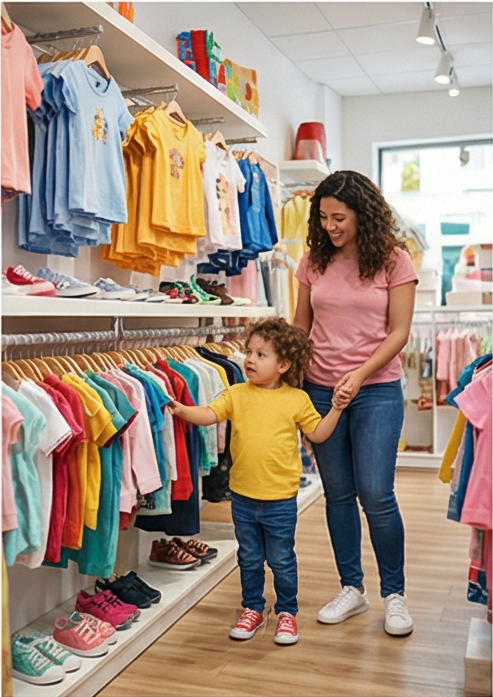 Loja de Moda Infantil