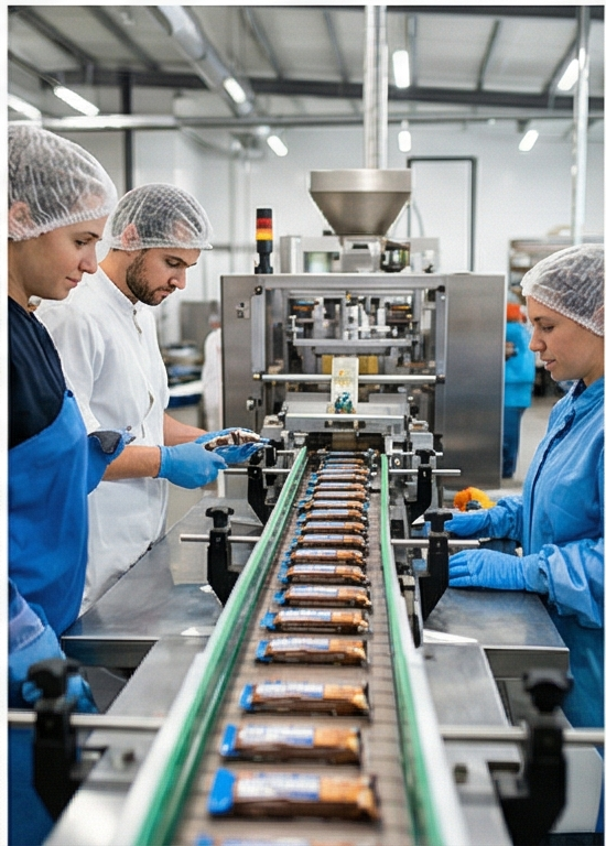 Fábrica de Snacks Saudáveis Proteicos