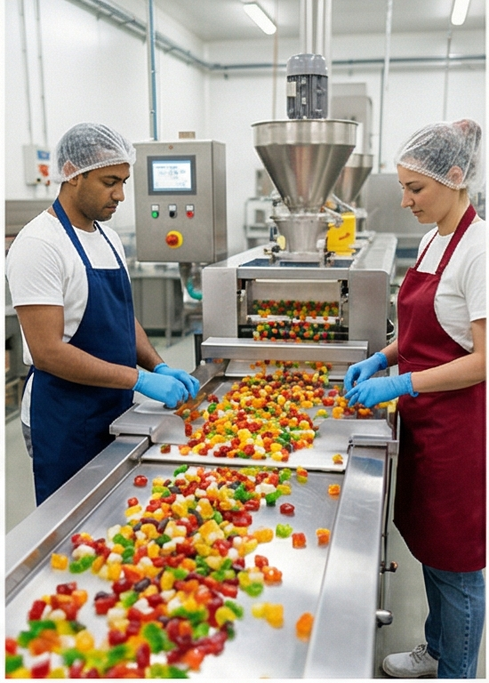 Indústria de Doces e Confeitaria Industrial