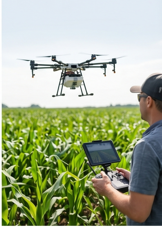 Serviços com Drones Agrícolas