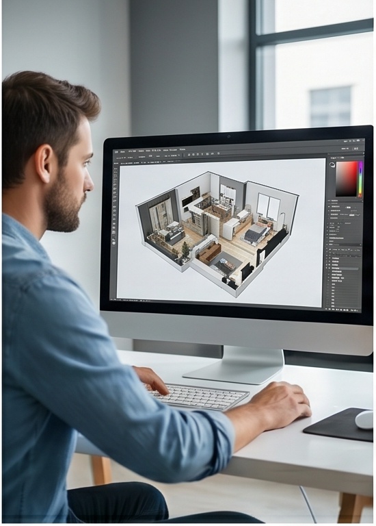 Projetos 3D para Ambientes